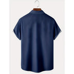 Chemise Légère à Imprimé Marbre - Man Summer