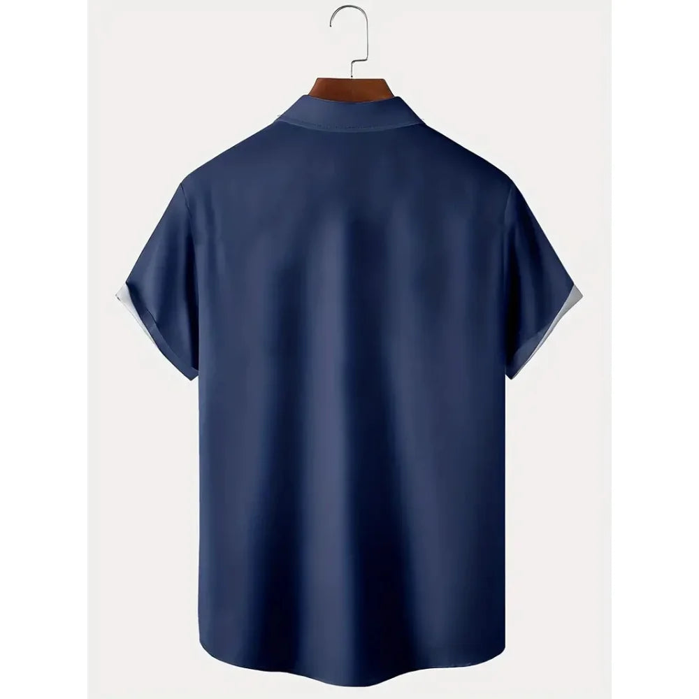 Chemise Légère à Imprimé Marbre - Man Summer