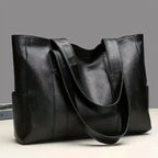 Large Capacity PU Leather Tote Bag