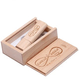 Clé USB dans sa Boîte en Bois