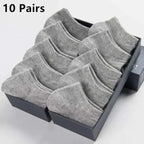 Pack 20 Pairs of Men's/Women's Socks – Absorbent & Comfortable