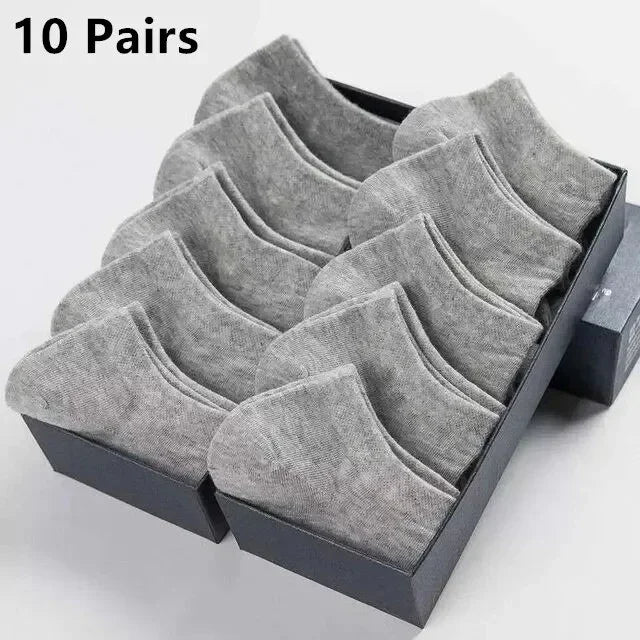 Pack 20 Pairs of Men's/Women's Socks – Absorbent & Comfortable