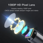 PRO 1080P Endoscopic Camera with 4.3-inch Screen - 5 Meters