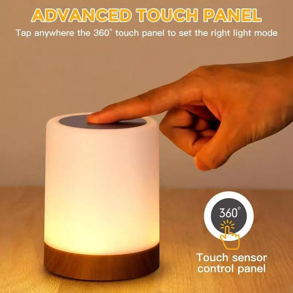 Soft Touch LED Lamp - Multicolored Light