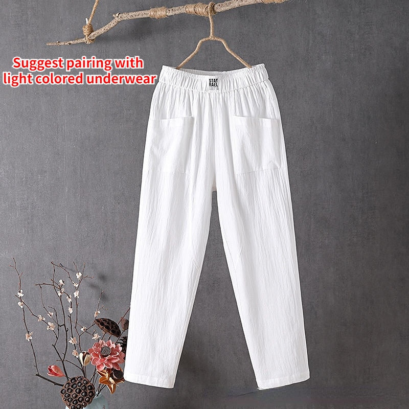 Pantalon ample femme
