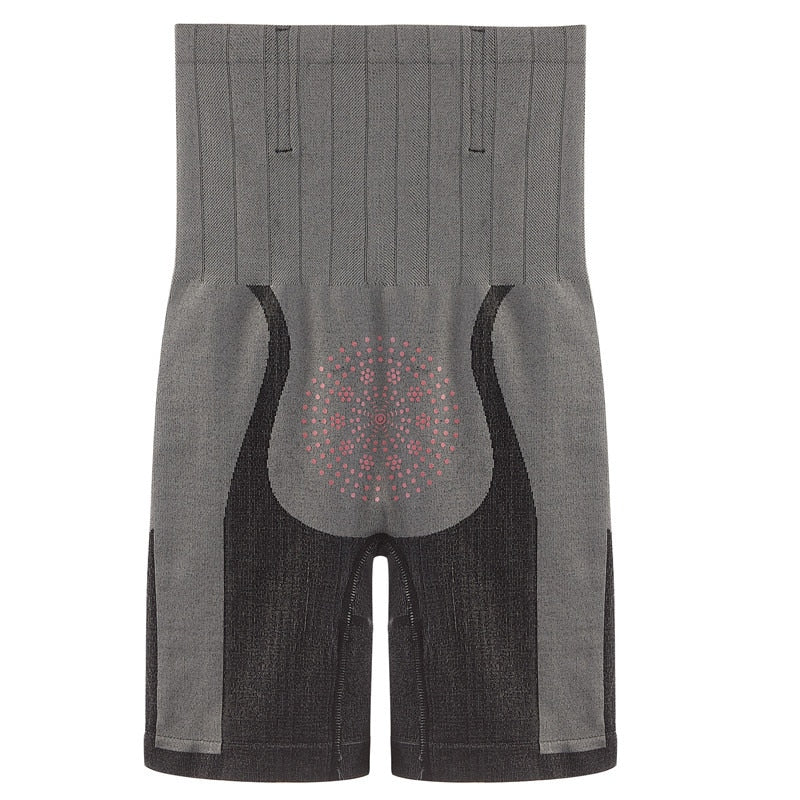 High-waisted tummy control shaper shorts