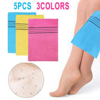 Exfoliating Shower Gloves – Set of 5 Colored
