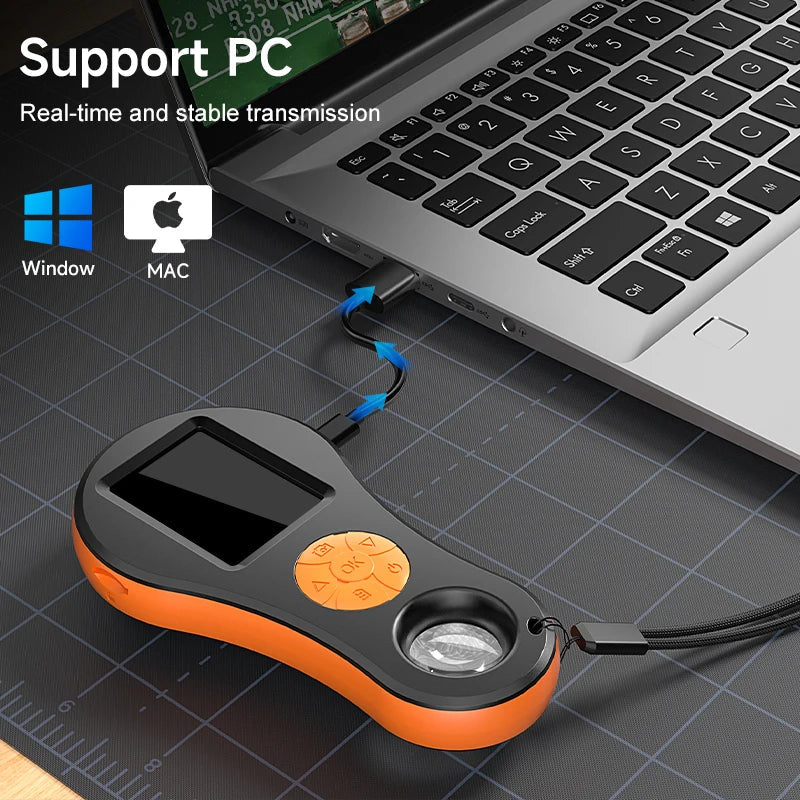 2.0 IPS 1080P Portable Digital Magnifier 500X