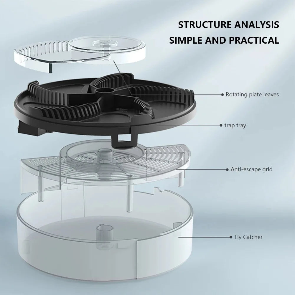 Wireless Rechargeable Fly Trap – Silent