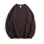 Sweat Shirt Mixte Surdimensionné à Col Rond