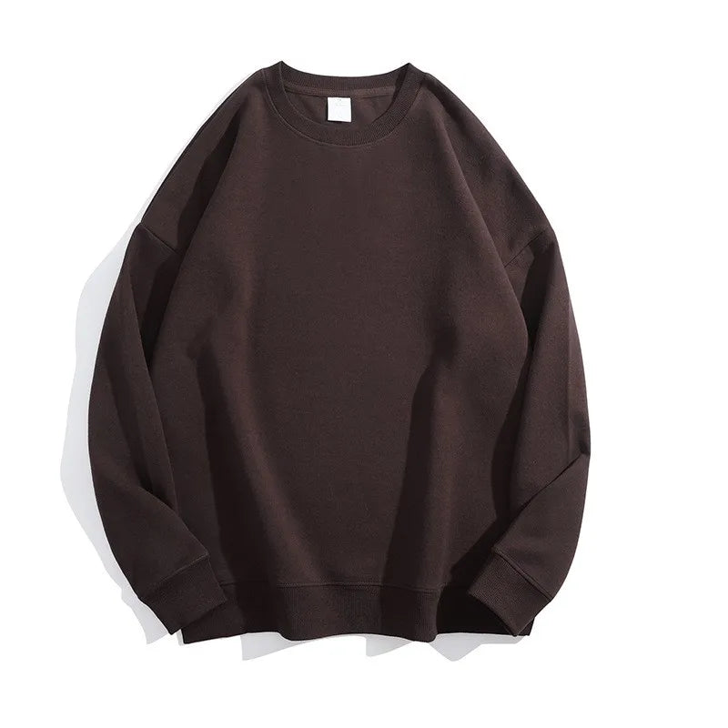 Sweat Shirt Mixte Surdimensionné à Col Rond
