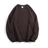 Sweat Shirt Mixte Surdimensionné à Col Rond