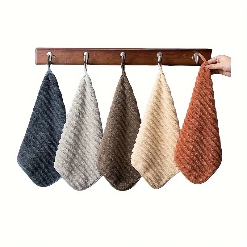 5PCS Set of Super Absorbent Hand Towels