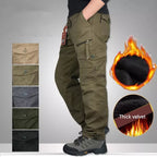 Thermal Military Trousers - Multi-pocket Fleece Lined