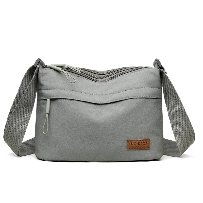 Sac à main Multi-Poches Élégant en Toile Résistante