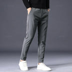 Men's Elegant Winter Trousers with Ultra-Warm Fleece Lining