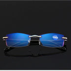 Unbreakable blue light blocking reading glasses