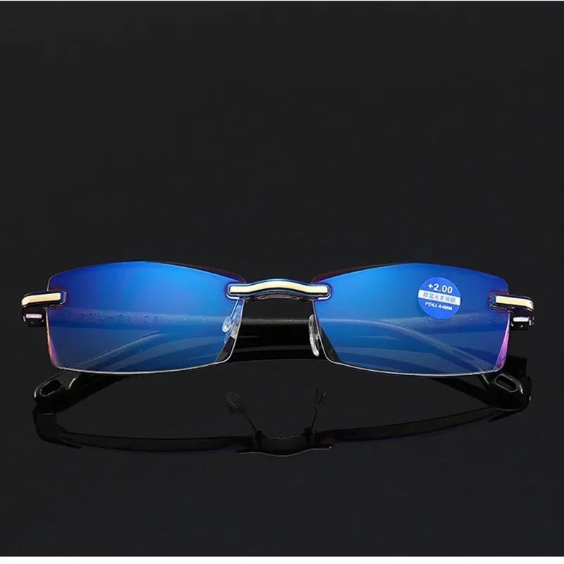 Unbreakable blue light blocking reading glasses
