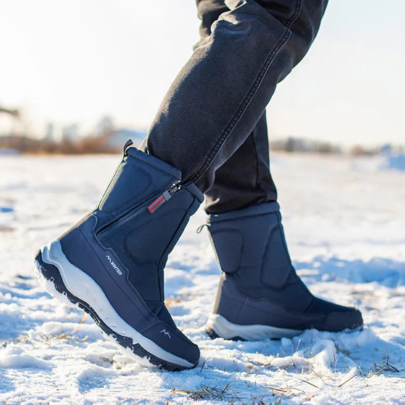 Bottes de Neige Montantes à Zip - Unisexe