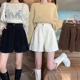 Short Velours Tendance - Femme