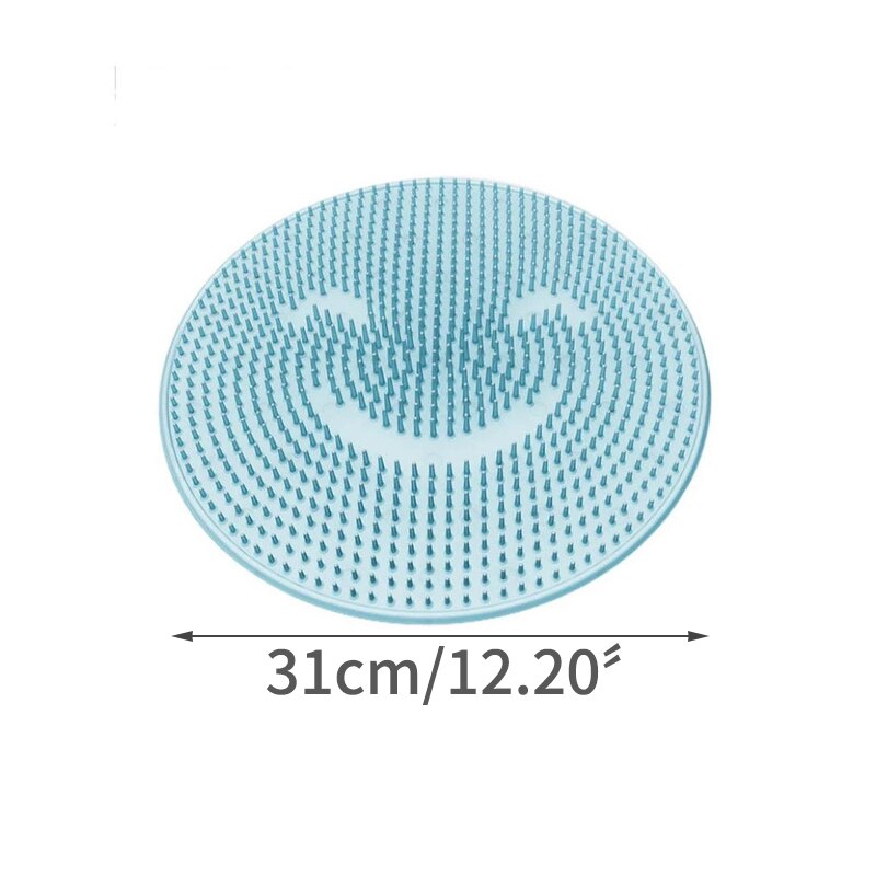 Tapis de Massage Antidérapant en Silicone pour Salle de Bain