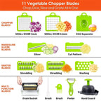 FAST - 16-in-1 Ultra-Fast Vegetable Chopper