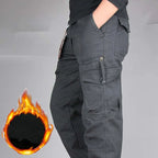 Thermal Military Trousers - Multi-pocket Fleece Lined