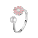 Bague d'anxiété ajustable pour femme