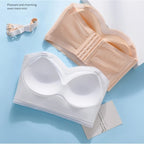Soutien-gorge push-up sexy sans bretteles avec fermeture avant