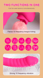 CANDY LUSH - 2-in-1 Vibrator - 20 Modes of Intense Pleasure