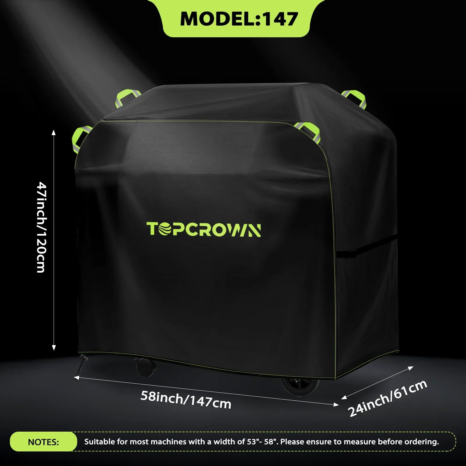 Waterproof UV & Snowproof BBQ Cover