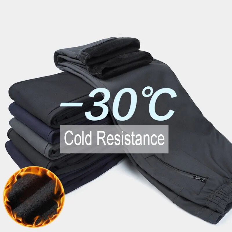 Lightweight and flexible trousers, specially designed for EXTREME COLD -40° - Fleece lining