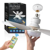 Ventilateur de Plafond LED Silencieux avec Télécommande