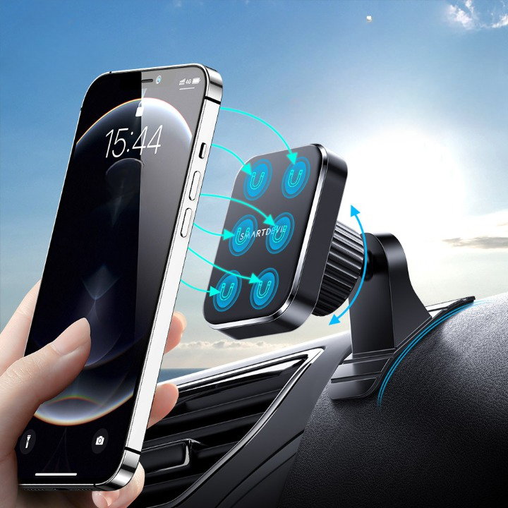 SwiftGrip360 - Support Magnétique Universel de Voiture