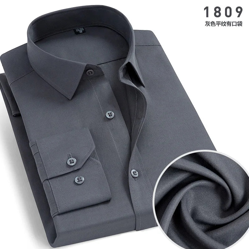 Chemise Classique à Manches Longues - Business & Casual