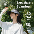 Visière Femme Pliable & Réglable Anti-UV Femme – Large Bord à Séchage Rapide pour l’Été