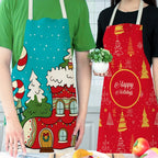 Christmas Pattern Kitchen Apron