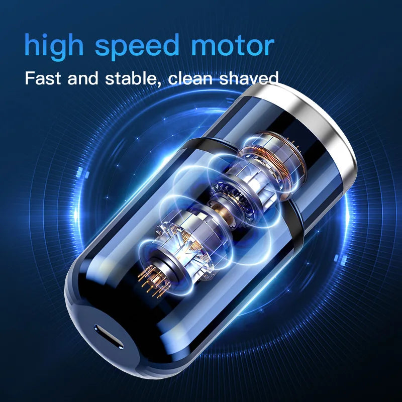 3D Electric Mini Shaver - Wet or Dry Shave