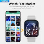 Smartwatch 2025 - Bluetooth Calls & Music