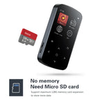 Mini Multifunction MP3 Player - FM Radio, Voice Recorder, Pedometer + SD Card + Earphones
