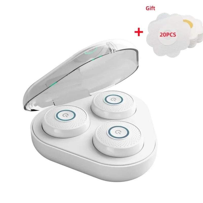 3x Mini Heating Massagers with Moxibustion Technology