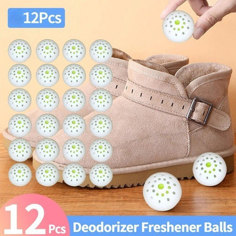 Lot de 12 Boules désodorisantes anti-mauvaises odeurs longue durée