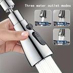 360° Rotating Universal Kitchen Sink Extender 3 Modes