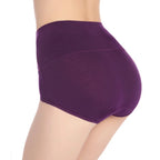 Lot de 5 Culottes Shapers Taille Haute en Coton