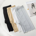 Short Anti-Frottement Femme Effet Soie Glacée – Taille Haute Sans Couture pour Robes et Jupes