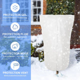 Housse d'isolation coupe-vent et anti-gel pour plantes et arbustes