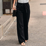 Luna - Pantalon en lin respirant pour femme