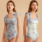 Maillot de bain 1PC réversible à motif - Collection été 2023