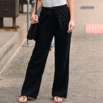 Luna - Pantalon en lin respirant pour femme