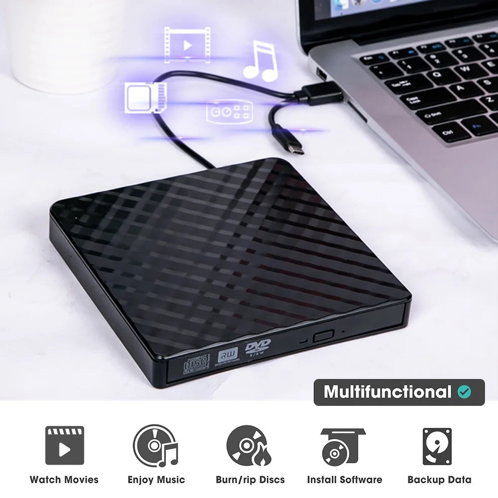 Lecteur DVD Externe Ultra Compact